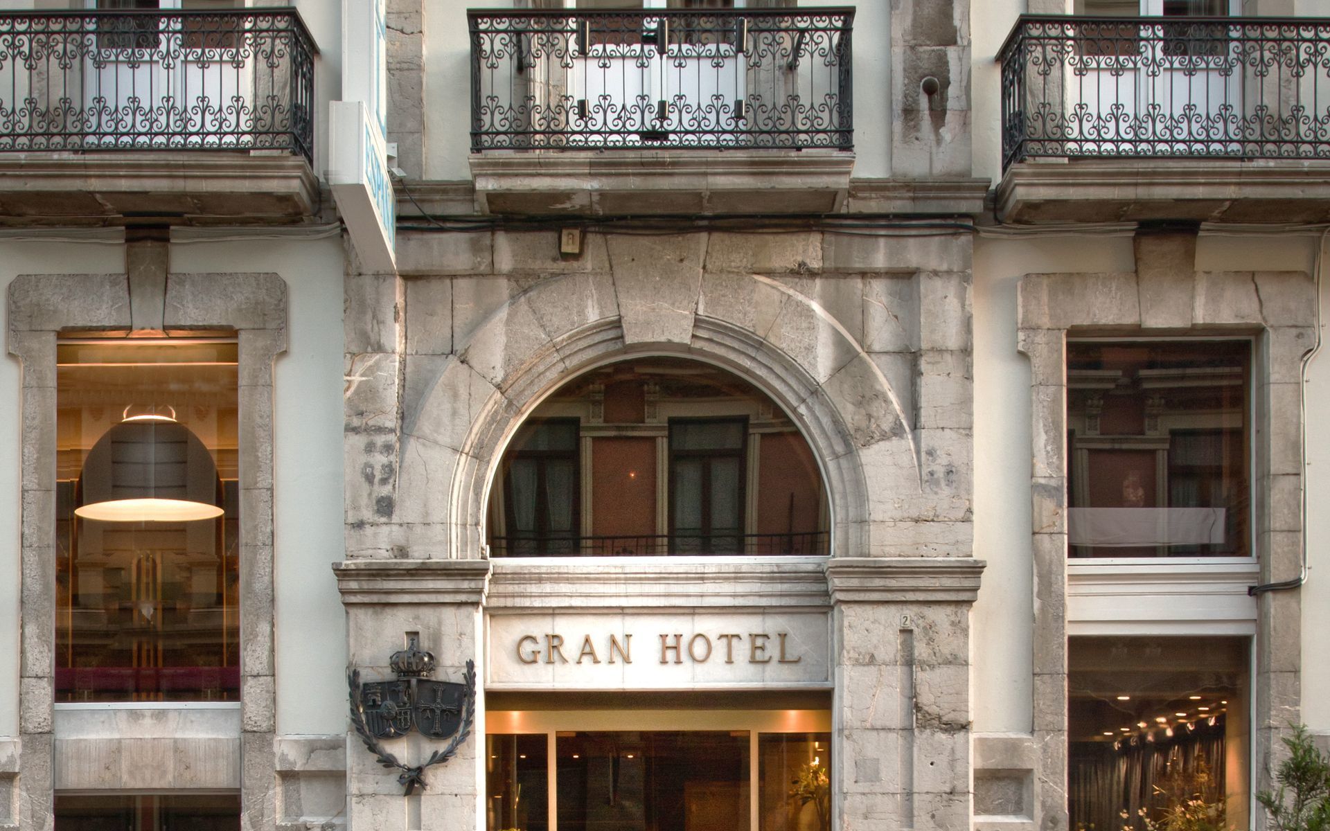 Gran Hotel Espana Oviedo Exterior photo